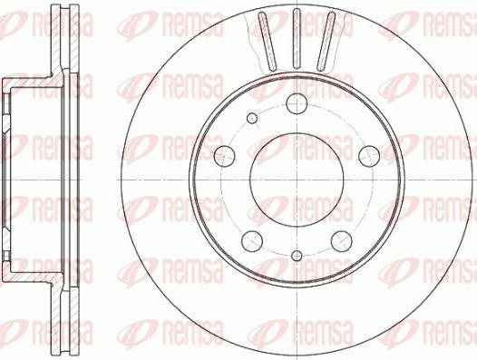 Kawe 6504 10 - Kočioni disk www.molydon.hr