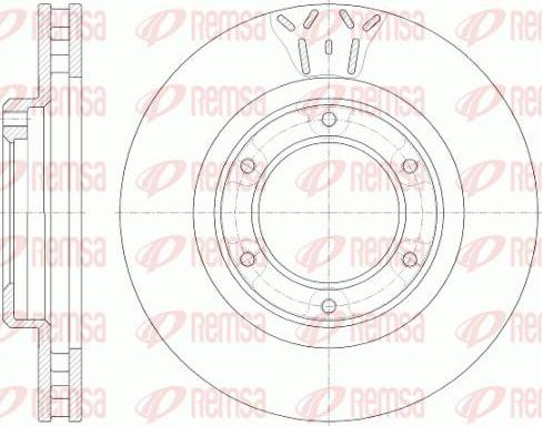 Kawe 6507 10 - Kočioni disk www.molydon.hr