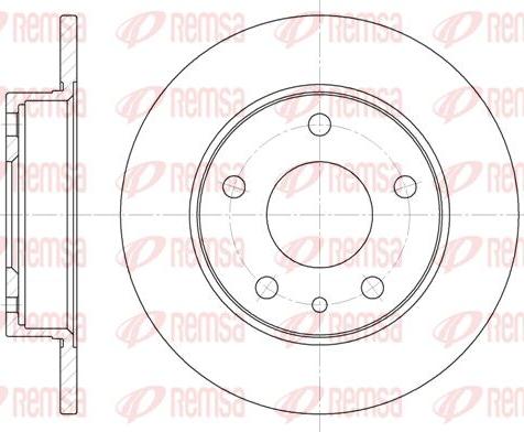 Kawe 6516 00 - Kočioni disk www.molydon.hr