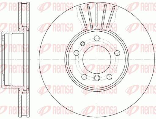 Kawe 6511 10 - Kočioni disk www.molydon.hr