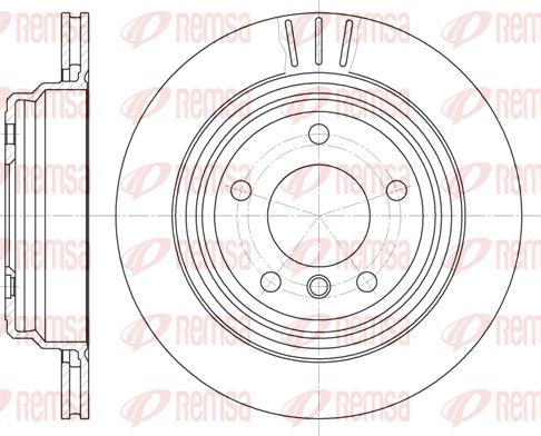 Kawe 6588 10 - Kočioni disk www.molydon.hr