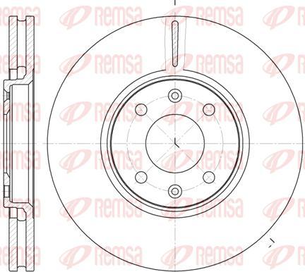 Kawe 6587 10 - Kočioni disk www.molydon.hr