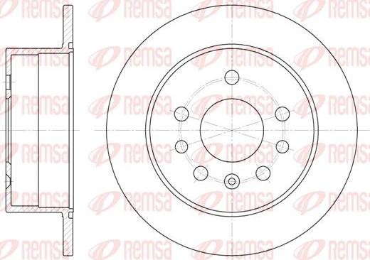 Ferodo DRF756 - Kočioni disk www.molydon.hr