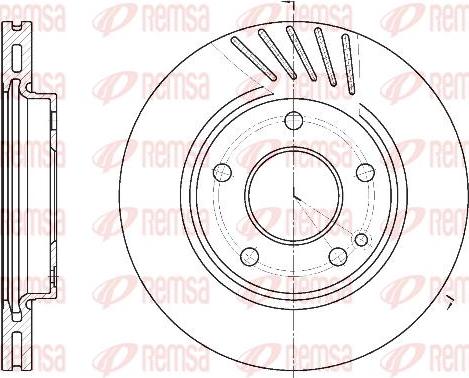 Kawe 6527 10 - Kočioni disk www.molydon.hr