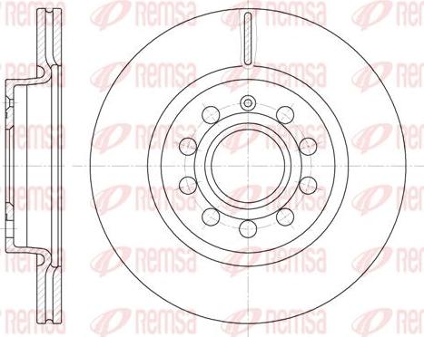 Kawe 6647 10 - Kočioni disk www.molydon.hr