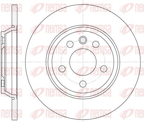 Kawe 6659 00 - Kočioni disk www.molydon.hr