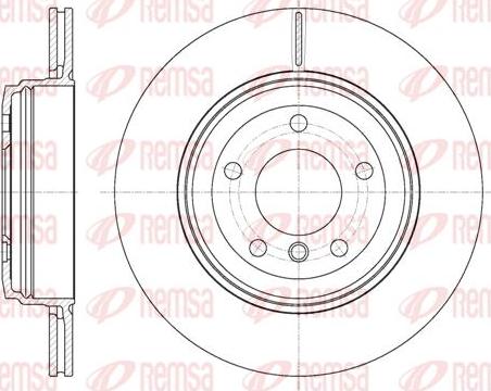 Kawe 6654 10 - Kočioni disk www.molydon.hr