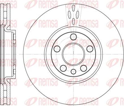 Kawe 6658 10 - Kočioni disk www.molydon.hr