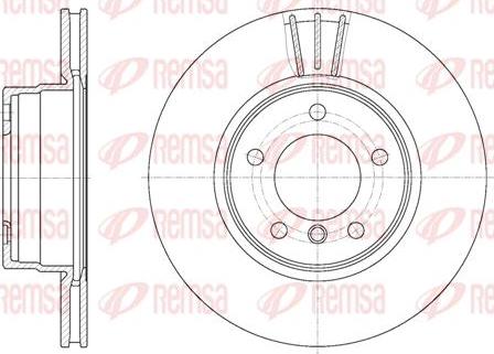 Kawe 6653 10 - Kočioni disk www.molydon.hr