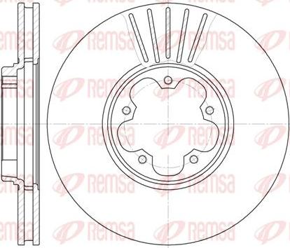 Kawe 6609 10 - Kočioni disk www.molydon.hr