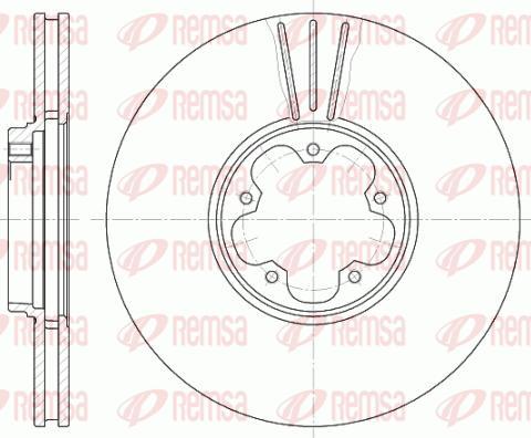 Kawe 6608 10 - Kočioni disk www.molydon.hr