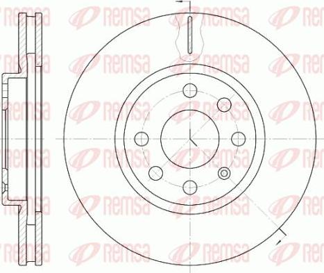 Kawe 66.1110 - Kočioni disk www.molydon.hr