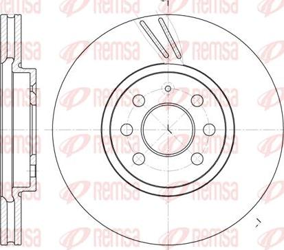 Kawe 6684 10 - Kočioni disk www.molydon.hr