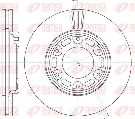 Kawe 6634 10 - Kočioni disk www.molydon.hr