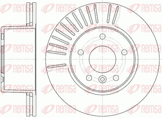 Kawe 6638 10 - Kočioni disk www.molydon.hr