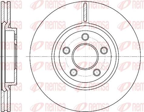 Kawe 6637 10 - Kočioni disk www.molydon.hr