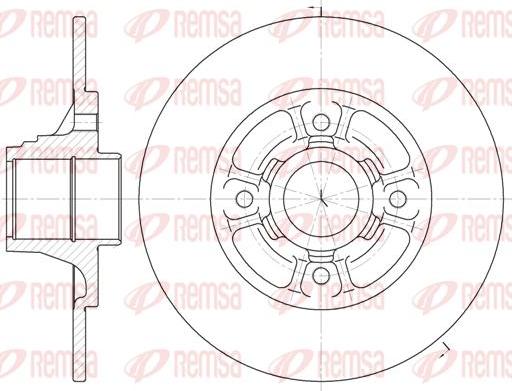 Kawe 6073 00 - Kočioni disk www.molydon.hr