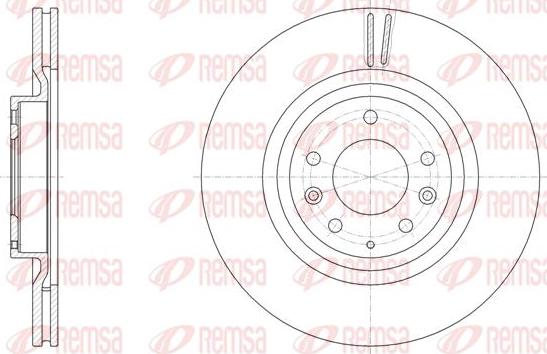 Kawe 61944 10 - Kočioni disk www.molydon.hr