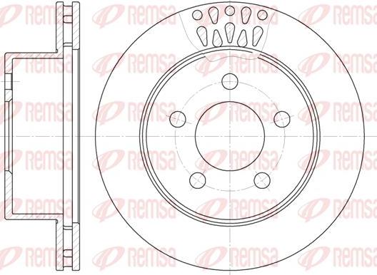 Kawe 61938 10 - Kočioni disk www.molydon.hr