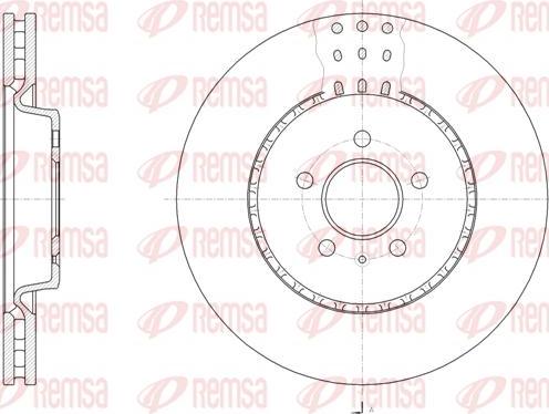 Kawe 61493 10 - Kočioni disk www.molydon.hr