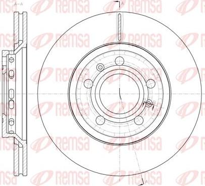 Kawe 61447 10 - Kočioni disk www.molydon.hr