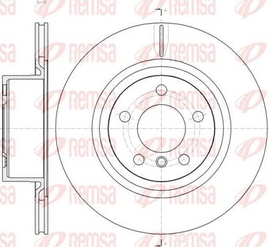 Kawe 61455 10 - Kočioni disk www.molydon.hr