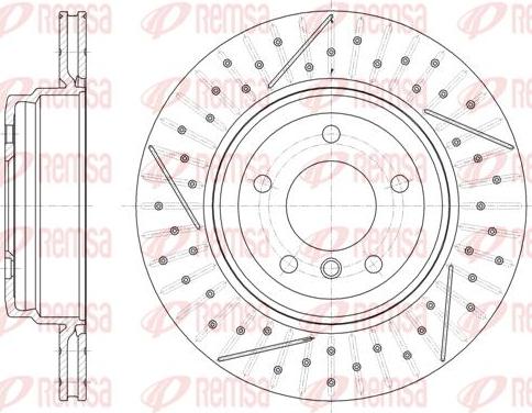 Kawe 61451 10 - Kočioni disk www.molydon.hr