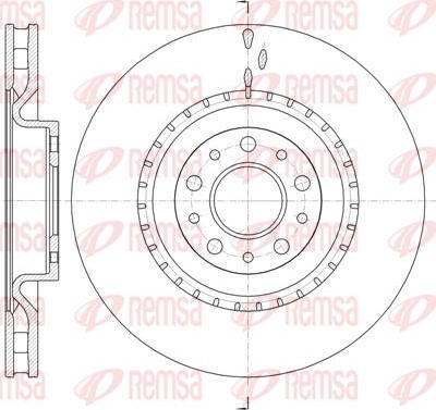 Kawe 61458 10 - Kočioni disk www.molydon.hr