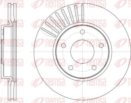 Kawe 61466 10 - Kočioni disk www.molydon.hr