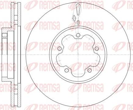 Kawe 61460 10 - Kočioni disk www.molydon.hr