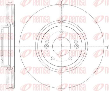 Kawe 61462 10 - Kočioni disk www.molydon.hr