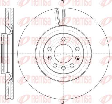 Kawe 61487 10 - Kočioni disk www.molydon.hr