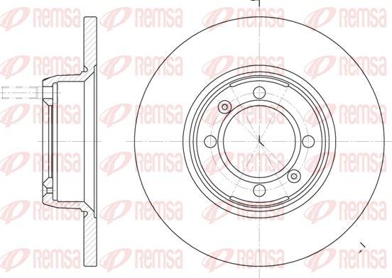 Kawe 6142 00 - Kočioni disk www.molydon.hr