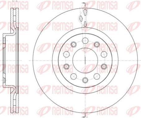 Kawe 61428 10 - Kočioni disk www.molydon.hr