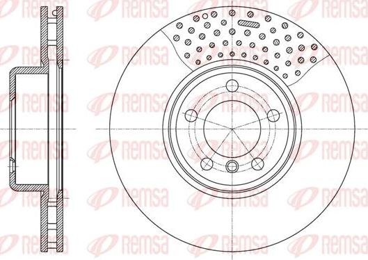 Kawe 61594 10 - Kočioni disk www.molydon.hr