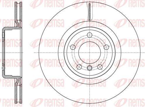 Kawe 61595 10 - Kočioni disk www.molydon.hr