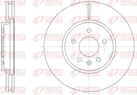 Kawe 61541 10 - Kočioni disk www.molydon.hr