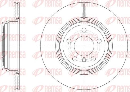 Kawe 61547 10 - Kočioni disk www.molydon.hr