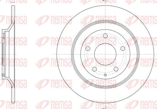 Kawe 61518 00 - Kočioni disk www.molydon.hr