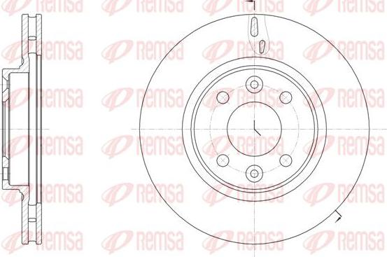 Kawe 61535 10 - Kočioni disk www.molydon.hr