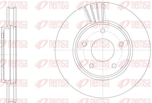 Kawe 61531 10 - Kočioni disk www.molydon.hr