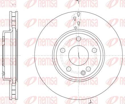 Kawe 61522 10 - Kočioni disk www.molydon.hr