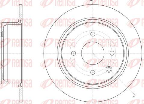 Kawe 61579 00 - Kočioni disk www.molydon.hr