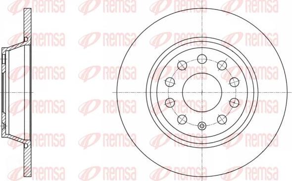 Kawe 61646 00 - Kočioni disk www.molydon.hr