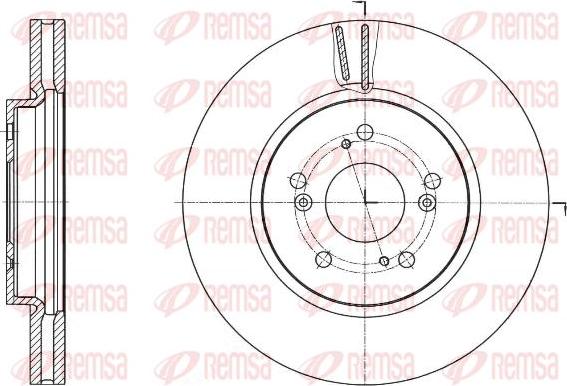 Kawe 61643 10 - Kočioni disk www.molydon.hr