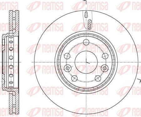 Kawe 61655 10 - Kočioni disk www.molydon.hr