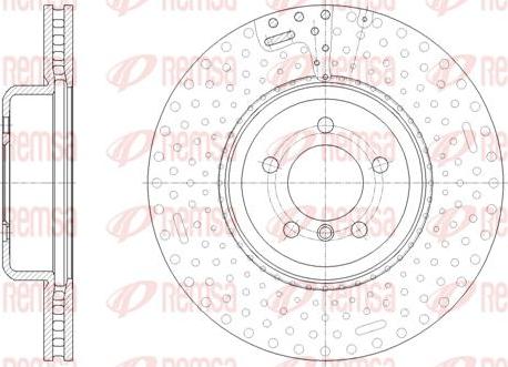 Kawe 61651 10 - Kočioni disk www.molydon.hr