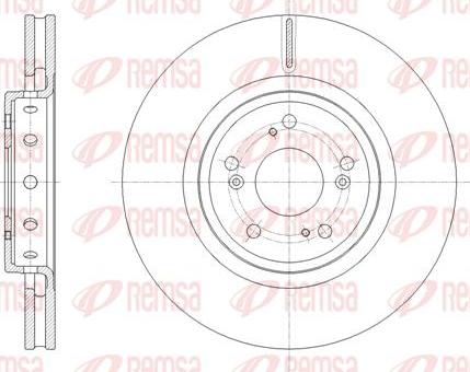 Kawe 61658 10 - Kočioni disk www.molydon.hr