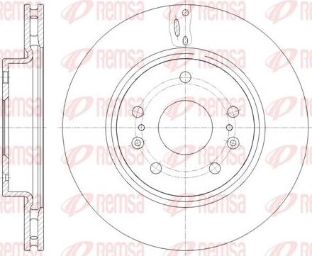 Kawe 61665 10 - Kočioni disk www.molydon.hr