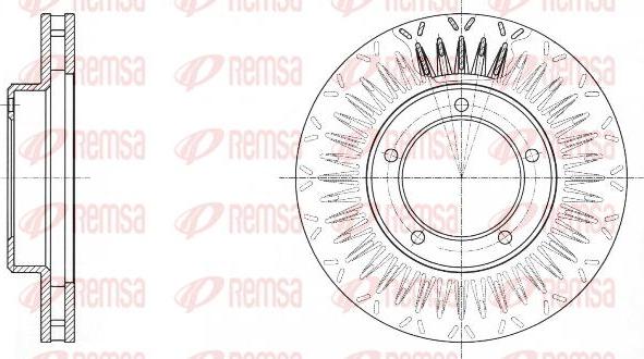 Kawe 61687 10 - Kočioni disk www.molydon.hr